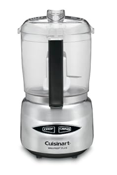Cuisinart DLC-4CHB Mini-Prep Plus 4-Cup Food Processor Brushed Stainless Steel