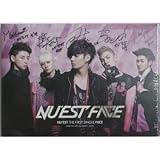 35987[NU`ESTの直筆サインCD]NU`EST - Single Album 1集 [FACE] (NU`ESTの直筆サイン)(韓国版) never land