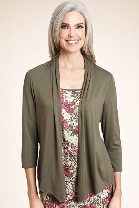 Classic Collection Blossom Print Mock Layer Jersey Top
