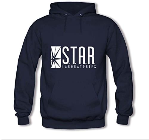 R YORKIM Printing Custom Star Labs Kids Boys And Girls Classic Hoodie Sweatshirt Gray