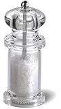 Cole & Mason 505 Precision Salt Grinder, Acrylic, Sea Salt Included