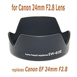RinbowImaging Lens Hood for Canon EF 24mm f/2.8 Lens, replaces Canon lens h ....