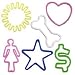 Silly Bandz 24 Pack Silly Shaped Bracelets