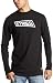 ETNIES Young Men's Rap Logo Longsleeve Tee,Black,XX-Large