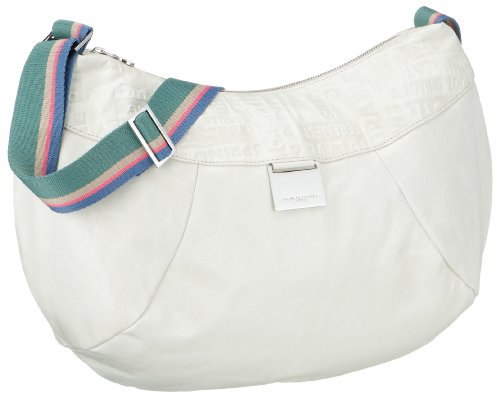 Nannini H0S Embossing Color 94842, Damen Umh&auml;ngetasche, elfenbein, (camelia), 45x30x4