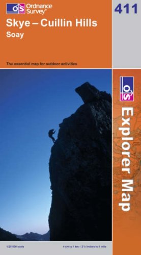 Skye: Cuillin Hills - Soay (OS Explorer Map Series)