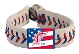 MLB Florida Marlins Stars and Stripes Baseball Bracelet