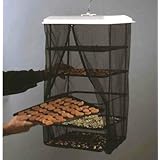 Food Pantry Hanging Dehydrator / Dryer - Five Tray Non Electric Fruit, Vegetable, Jerky Dehydration - Food Pantrie