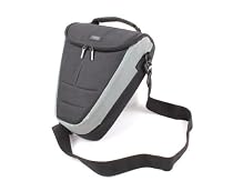 Black And Grey Durable Nylon Camera Case For Canon EOS 1100D, EOS 550D, EOS 600D By DURAGADGET
