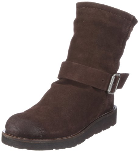 Bronx BX083-43496P2, Damen Stiefel, Grau (Ebony), EU 39