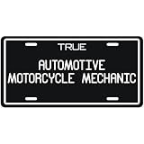 New  True Automotive Motorcycle Mechanic  License Plate Occupations