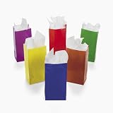 Mini Bright Paper Treat Bags (24 pc)