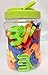 Magnetic Lowercase Letters 78 pcs in Storage Jar - 1.5 inches