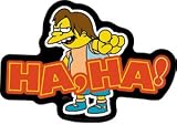 Simpsons Nelson HAHA Sticker S-SIM-0121
