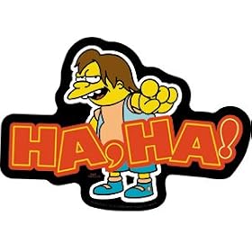 Simpsons Nelson HAHA Sticker S-SIM-0121