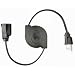 Cables Unlimited ZIP-PWR-EX1 ZipLinq Retractable Computer Power Extension Cord