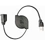 Cables Unlimited ZIP-PWR-EX1 ZipLinq Retractable Computer Power Extension Cord