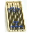 Grobet Swiss Carbon Steel Twist Drill Bits Size 2/0