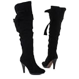 Produkt-Bild: Damen Schuhe, Stiefel, 0345B, Synthetik in hochwertiger Wild Leder Optik