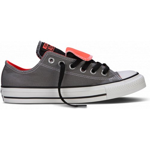 Converse Ct Dbl Tng Ox Gray Shoes - Charcoal Gray