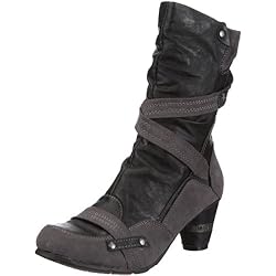 Mustang Stiefel 1051-501-9, Damen Stiefel, Schwarz (schwarz 9), EU 39