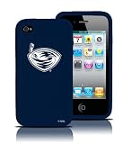 Licensed NHL iPhone 4/4S Silicone Case - Atlanta Thrashers - Dark Blue