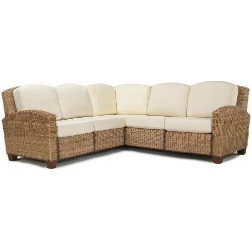 Cabana Banana L Sectional Sofa - Honey