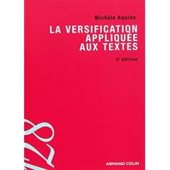 La versification appliqu�e aux textes