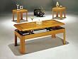 3pc Pack Oak Coffee/End Table Set