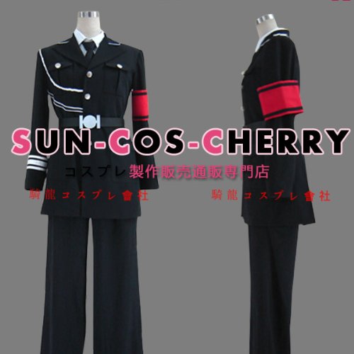 コスプレ衣装 V-087 咎狗の血 シキ 軍服 男性Mサイズ