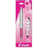 Pilot Pen Dr. Grip Center of Gravity, Breast Cancer Awareness Pink Pen with Black Ink (36192)
