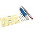 6 Diamond Bead Reamer Tweezers Diamond Pearl Gauge Tool