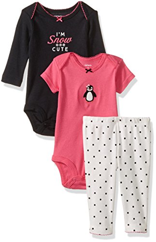 Carter's Baby Girls' 3 Piece Take Me Away Set (Baby)