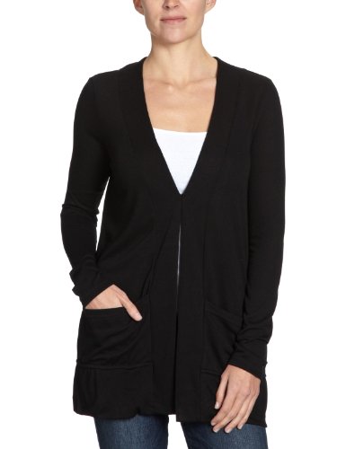 VERO MODA Damen Strickjacke 10071306, Gr. 38 (M), Schwarz (BLACK) Preisvergleich