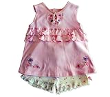 Ruffle flower set, 100% pima cotton, softest cotton in the world