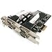 StarTech.com 4 Port PCI Express Serial Card - Serial adapter - PCI Express x1 - RS-232 - 4 ports