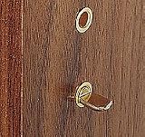 Nickel 1/4'' Pin Support