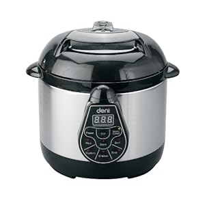 Deni 9770 Electric Pressure Cooker, 2 Quart