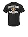 NFL New Orleans Saints Men's Greatness Short Sleeve Basic Tee, X-Large, Black