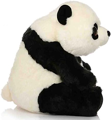 Movable Head Panda Plush Toy Panda Bear Hug Doll Doll Birthday Gift for Men and Women