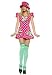 3PC Strawberry Shortcake Raspberry Girl Sexy Holiday Party Costume (X-Small-Raspberry/White)