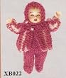 Heidi Ott Miniature Baby in Pink