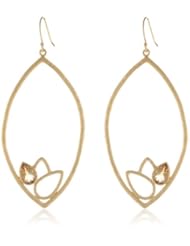Satya Jewelry "Spring13" Blossoming Teardrop Earrings