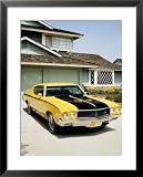 1970 Buick GSX Hardtop Coupe Framed Art Poster Print, 25x31
