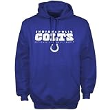 Indianapolis Colts Royal Blue Critical Victory Hoody Sweatshirt