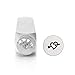 ImpressArt Heart With Arrow Design Stamp, 6mm