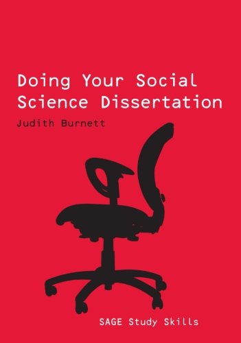 Doing Your Social Science Dissertation (SAGE Study Skills Series)