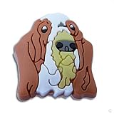 Dog with floppy ears - style your Crocs, dog #1151, Clogs stickers | fun Clips