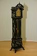 Miniature Handpainted Chinosiere Grandfathers Clock