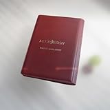 カードを探しやすい【神戸御影ムーンデザイン 40ポケットカードケース】(金具なしタイプ) 名刺ホルダー､超音波写真アルバムに (1008 ボルドーワイン)